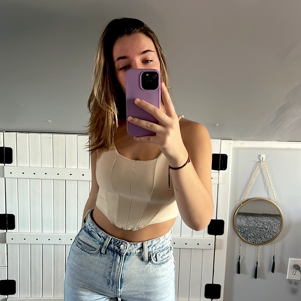 beige tank